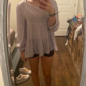 open back blouse/shirt